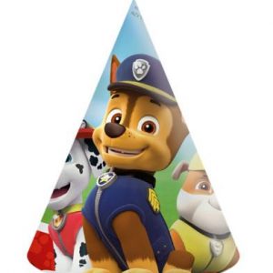 Paw Patrol parti kalap, csákó 6 db-os