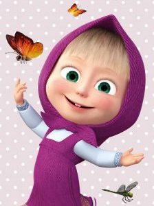Masha and the Bear törölköző