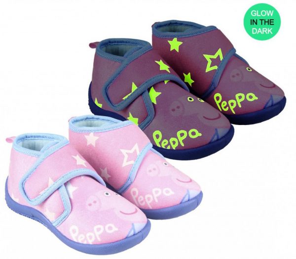 Peppa Malac sötétben világító benti cipő
