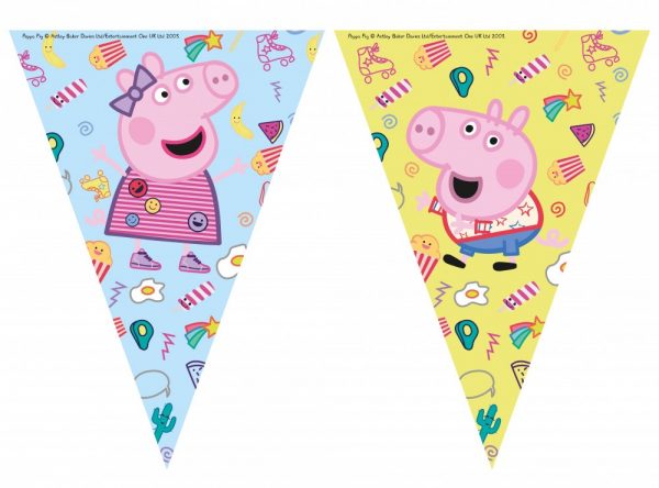 Peppa malac 9 zászlófüzér