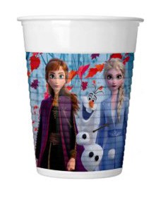 Frozen II, Jégvarázs műanyag pohár 8 db-os 200 ml