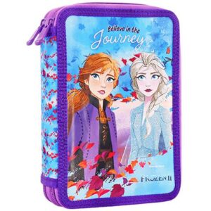 Disney Jégvarázs tolltartó töltött 2 emeletes