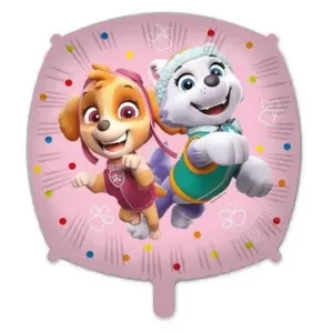 Paw Patrol Skye and Everest, Mancs Őrjárat fólia lufi 46 cm