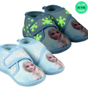 Disney Jégvarázs Elsa sötétben világító benti cipő
