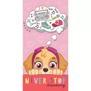 Mancs Őrjárat Never Stop fürdőlepedő